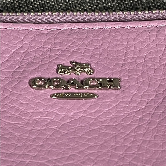 Coach Lavender Leather Mini Bag - Picture 2 of 7